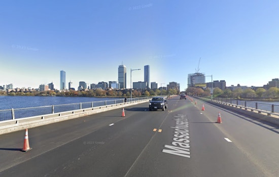 Hundreds March in Support of Gaza, Temporarily Closing Boston's Mass. Ave. Bridge