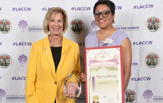 Huntington Park Vice Mayor Karina Macias Named Woman of the Year by LA County Supervisor
