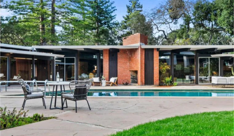 Iconic Home of Developer Joseph Eichler in Atherton Listed for $6.4 Million After Six Decades