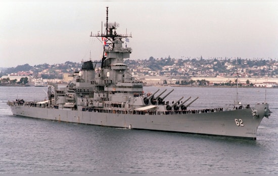 Iconic USS New Jersey Sets Sail for Repairs at its Philadelphia Birthplace
