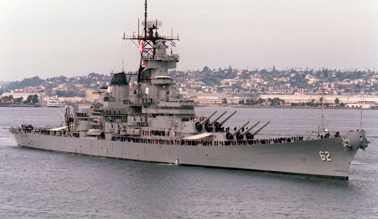 Iconic USS New Jersey Sets Sail for Repairs at its Philadelphia Birthplace