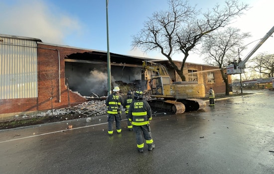 120 Chicago Firefighters Tame Tenacious Blaze at Historic Recycling Center on Near West Side