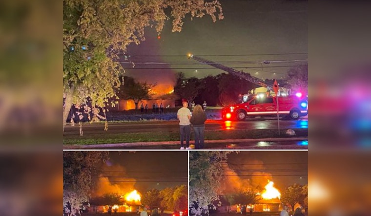 Individual Perishes in Austin House Fire Amid Live Power Line Hazards, Investigation Underway