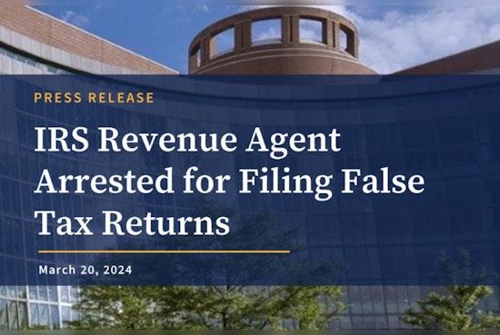 IRS Revenue Agent from Swampscott Indicted for Allegedly Filing False Tax Returns, Faces Federal Charges in Boston