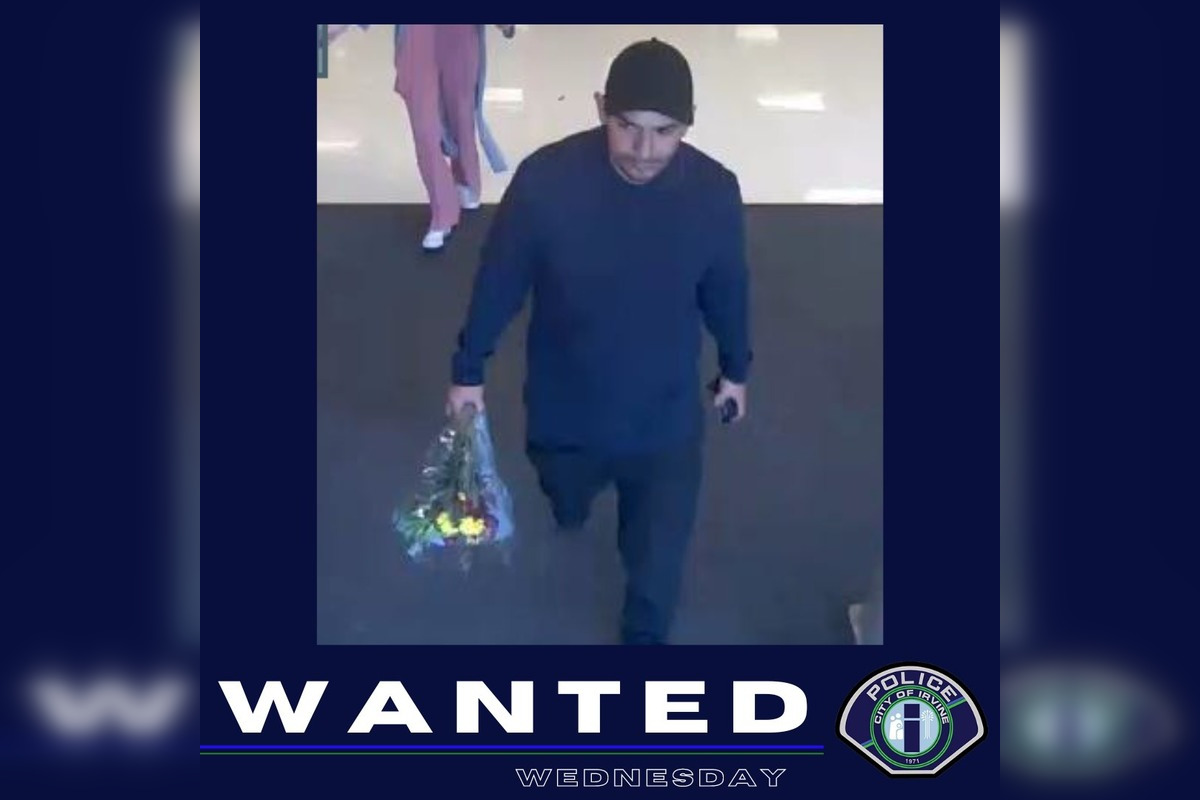 Irvine Police Seek Public's Aid to Identify Suspect Accused of