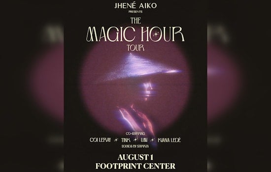 Jhené Aiko to Enchant Phoenix with "The Magic Hour Tour" Featuring Valley Native Kiana Ledé and Stellar Lineup