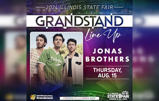 Jonas Brothers Set to Electrify Springfield at the Illinois State Fair This August