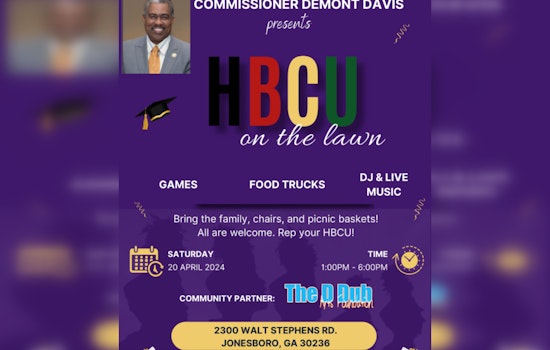 Jonesboro Embraces HBCU Legacy with Community Event 'HBCU On The Lawn' at Lake Spivey