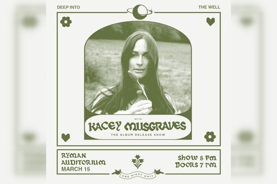 Kacey Musgraves "Deeper Well" Debut Moves Ryman Auditorium Fans to Tears