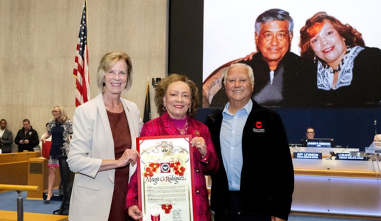 LA County Supervisor Janice Hahn Honors Community Advocate Margie Rodriguez for Commitment to Social Justice