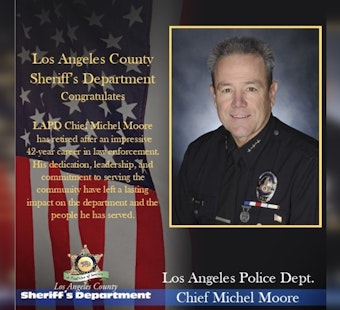 LAPD Chief Michel Moore Honored Upon Retirement, Culminating 42-Year Legacy of Service