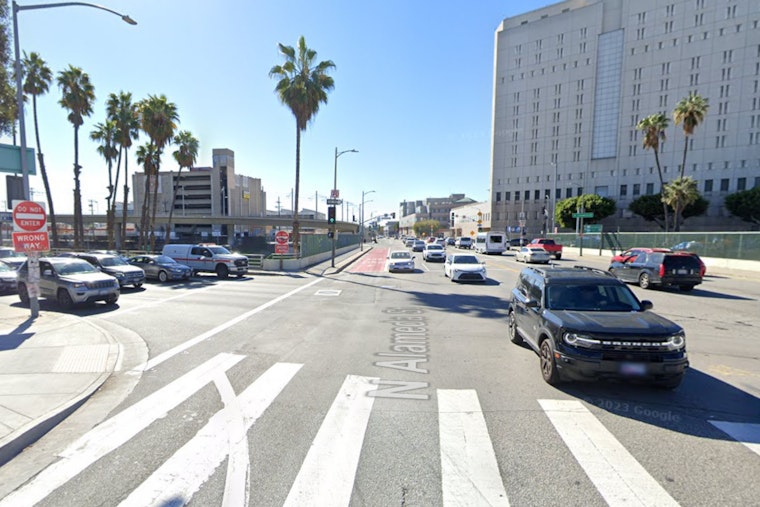 LAPD Officers Scuffle with DUI Suspect in Chaotic Los Angeles Collision Aftermath