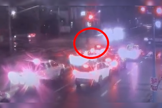LAPD Seeks Public's Help in Locating Suspect Vehicle After Pedestrian Struck in Crenshaw Hit-and-Run