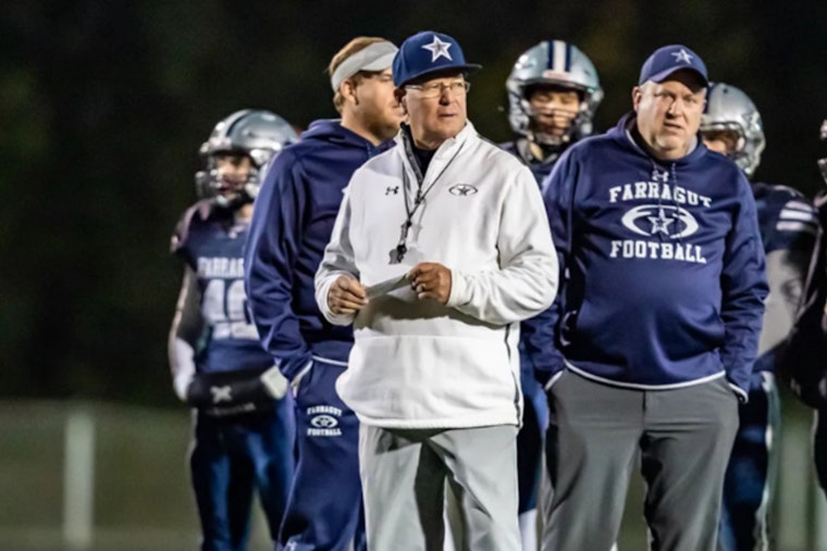 Legendary Farragut High Football Coach Eddie Courtney Retires After 28 Seasons