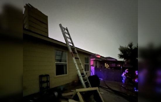 Lightning Strike Triggers Fire at Northeast Austin Residence, No Injuries Reported
