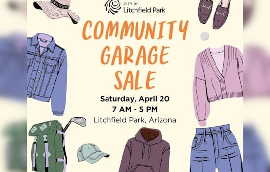 Litchfield Park Invites Residents to Spring Clean with City-Wide 'Community Garage Sale' on April 20