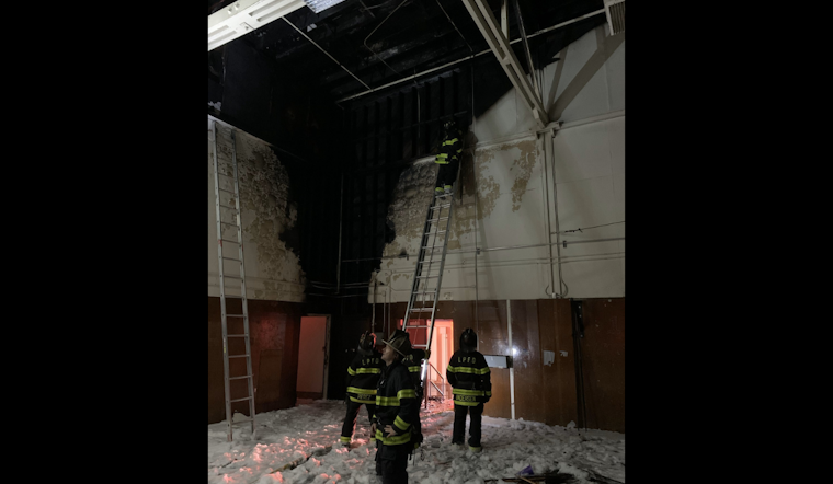 Livermore-Pleasanton Firefighters Battle Blaze at Amador High School Gym, No Injuries Reported