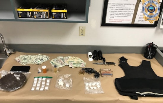 Long Beach Traffic Stop Leads to Arrest of Driver with Body Armor, Firearm, and Narcotics