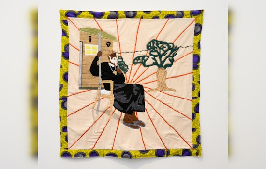 Los Angeles Artist Gary Tyler's "In Memoriam of an Ashanti Warrior" Acquired for Santa Monica Art Bank Collection