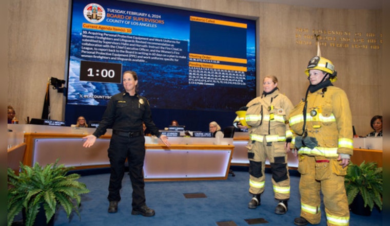 Los Angeles County Fire Department to Host First Women's Fire Uniform & PPE Expo in Monterey Park