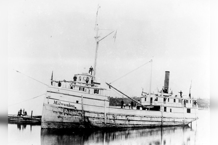 Lost in the Depths 1886 Steamship Milwaukee Found Remarkably Intact