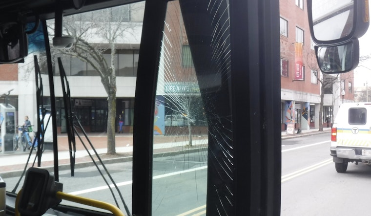 Man Charged with Malicious Destruction after Damaging MBTA Bus Window in Somerville