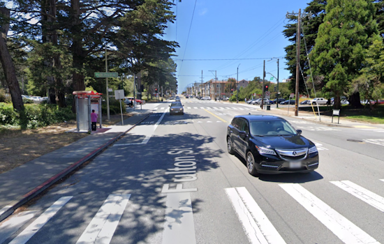 Man Injured as Car Strikes San Francisco Bus Shelter, Driver Cited for Moving Violations
