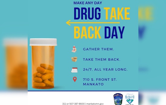 Mankato Public Safety Center Unveils 24/7 Drug Drop Box to Combat Medication Misuse