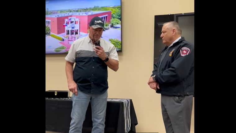 VIDEO: Mansfield Bids Fond Farewell to Veteran Detective Paul Carson After 23 Years of Service