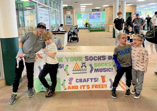 Maple Grove Community Center Hosts ‘Rock Your Socks’ Fest to Celebrate World Down Syndrome Day