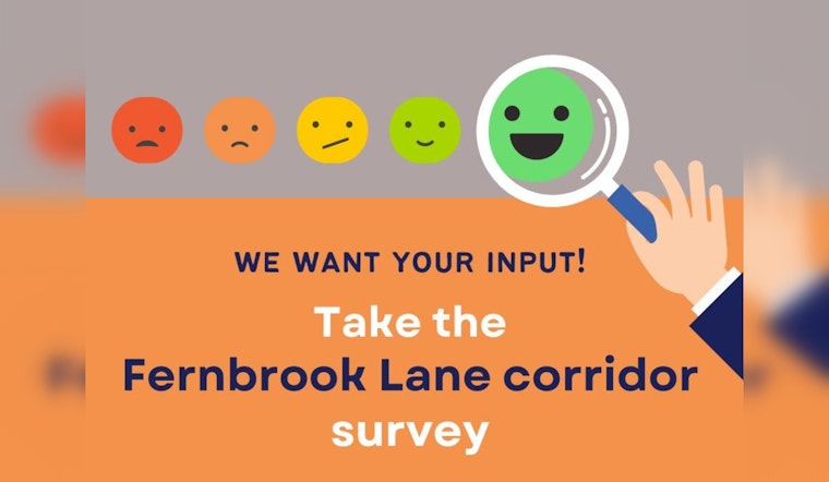 Maple Grove Seeks Residents' Input for Fernbrook Lane's Future Through Public Survey