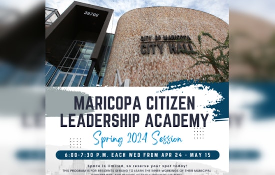Maricopa Citizen Leadership Academy Opens Registration for Spring Civic Engagement Course
