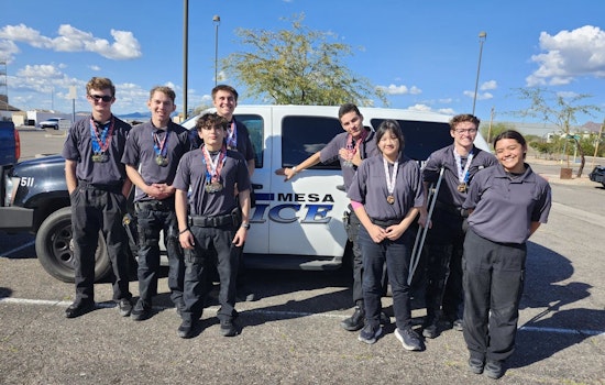 Maricopa Police Cadets Triumph at Mesa Team Building Competition with 27 Awards