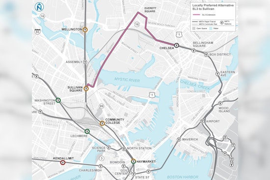 Massachusetts Authorities Recommend Silver Line Extension to Connect Chelsea to Boston's Orange Line