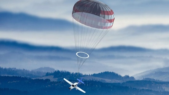 Engine Trouble Leads to Parachuted Plane Landing in Bellevue, Miraculously No Injuries Reported