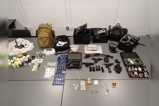 Maynard Police Capture Alleged Thief Posing as Delivery Driver, Recover Stolen Firearms