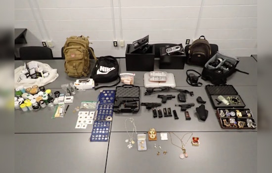 Maynard Police Capture Alleged Thief Posing as Delivery Driver, Recover Stolen Firearms