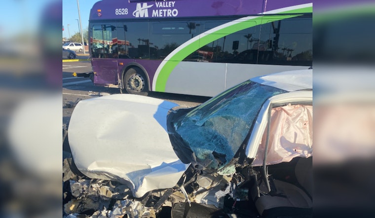 Mesa Man Killed in Collision Involving Valley Metro Bus, No Others Injured