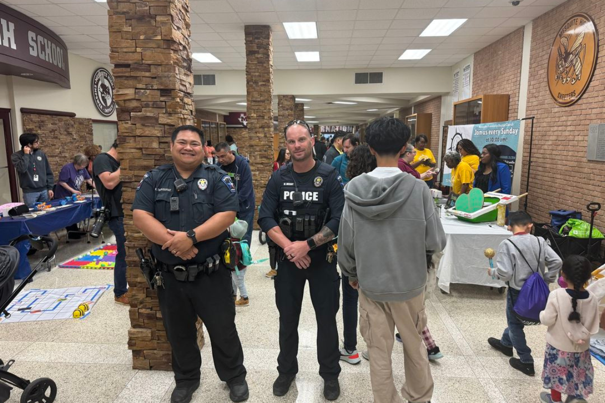 Mesquite Police Celebrate Community Engagement at Annual Read Play