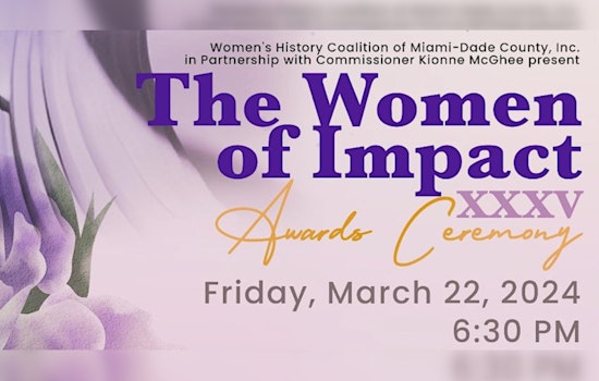 Miami Celebrates Female Leaders at XXXV Women of Impact Awards Hosted by Commissioner McGhee
