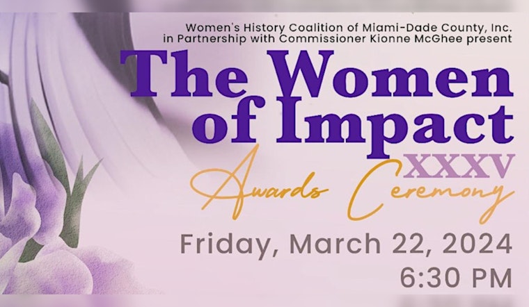 Miami Celebrates Female Leaders at XXXV Women of Impact Awards Hosted by Commissioner McGhee