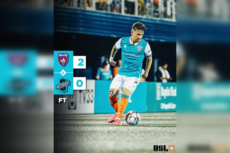 Miami FC Clinches 2-0 Victory Over Colorado Springs in Nocerino's Head Coaching Debut