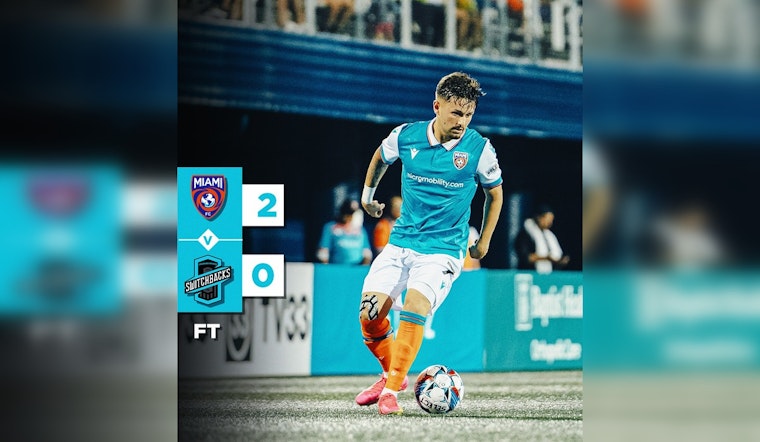 Miami FC Clinches 2-0 Victory Over Colorado Springs in Nocerino's Head Coaching Debut