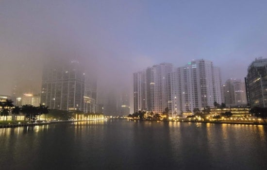 Miami Weather, Showers Clearing for a Sunny and Windy Weekend