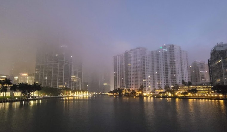 Miami Weather, Showers Clearing for a Sunny and Windy Weekend