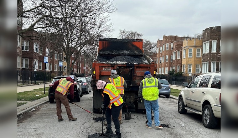 Mild Winter Allows Chicago Department of Transportation to Fill 143,000 Potholes, Tackling City's Street Woes