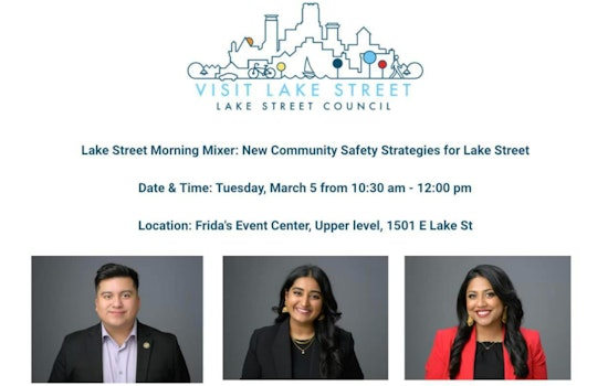 Minneapolis Community Leaders Tackle Safety on Lake Street with New Initiatives at Morning Mixer