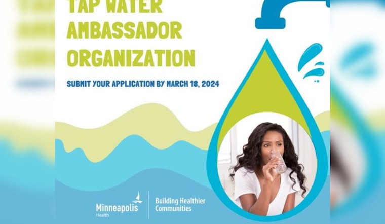 Minneapolis Launches Tap Water Ambassador Program to Boost Local Hydration and Public Health