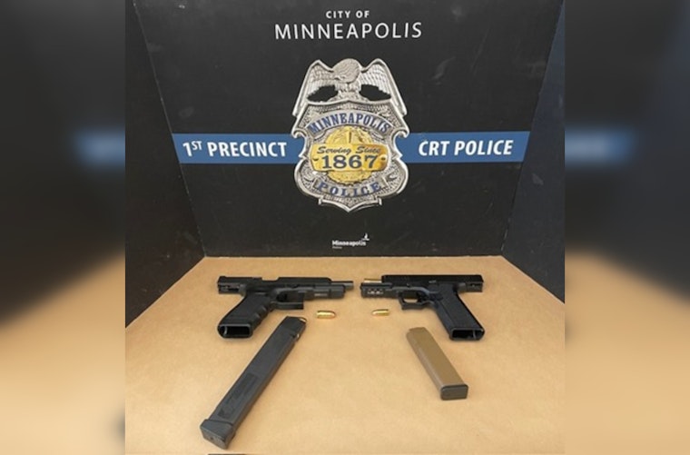 Minneapolis Police Seize Dozen Illicit Firearms, Arrest Multiple Individuals Amid Gun Violence Crackdown