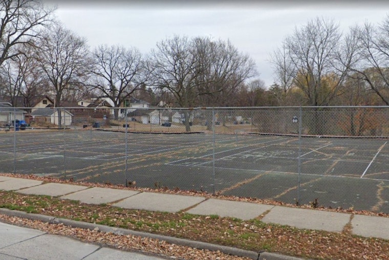 Minneapolis to Transform Aging Tennis Courts into Pollinator Lawn, Clay Courts, and Bike Skills Course